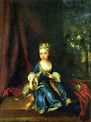  Portrait of Friederike Luise von Preuben